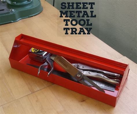 sheet metal tool tray plans